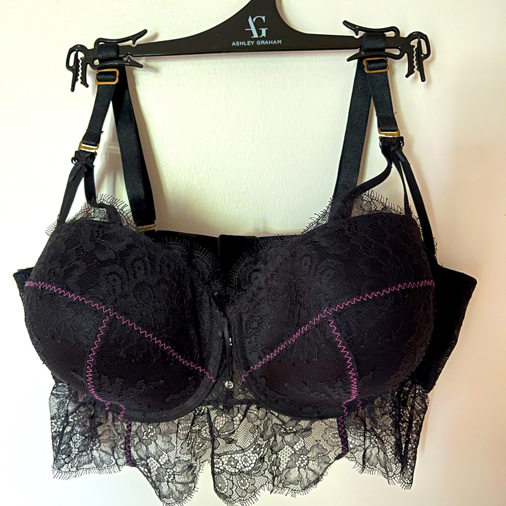 Ashley Graham bra with sexy lace trim